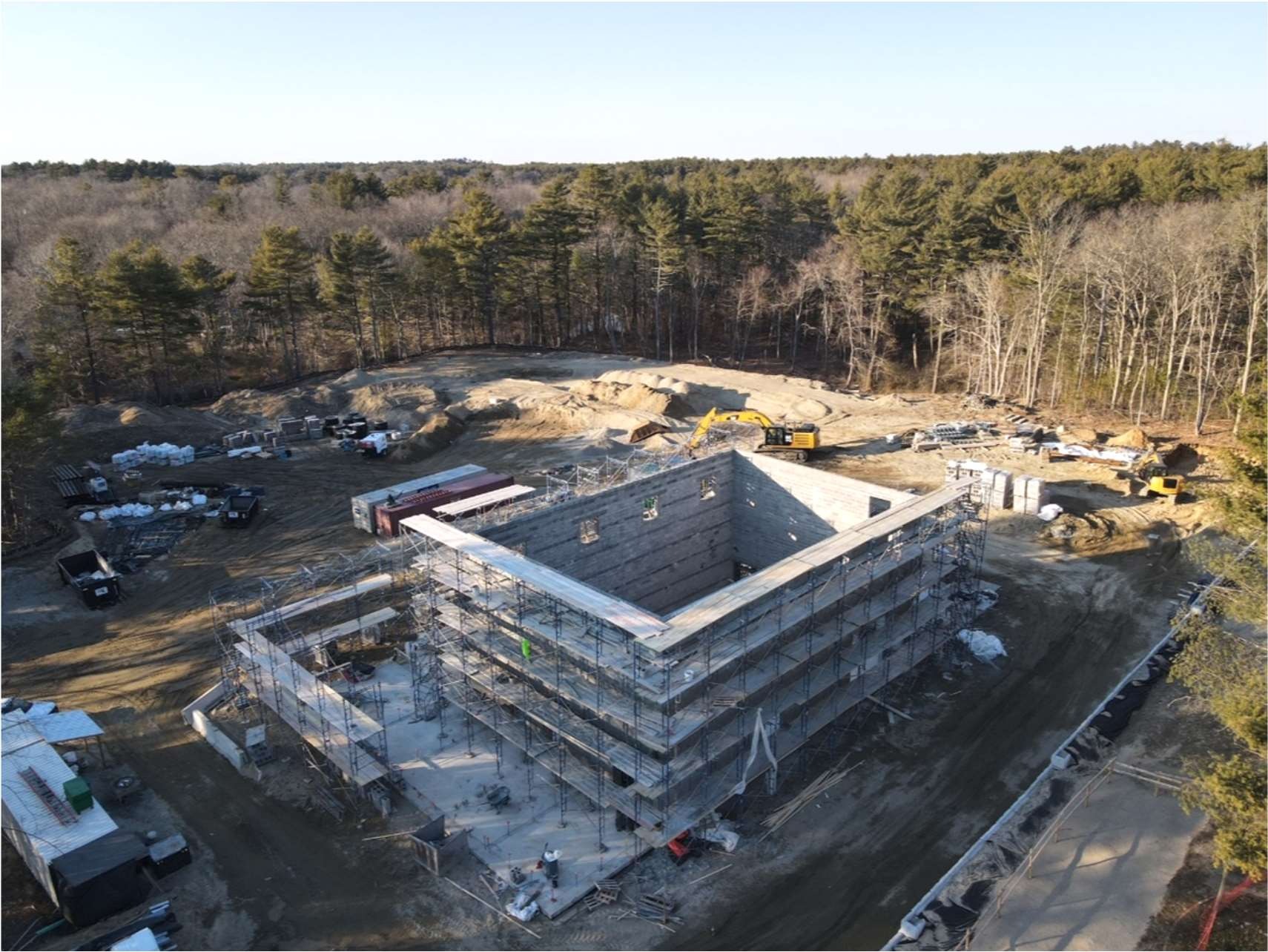 Aerial View of the Water Treatment Facility